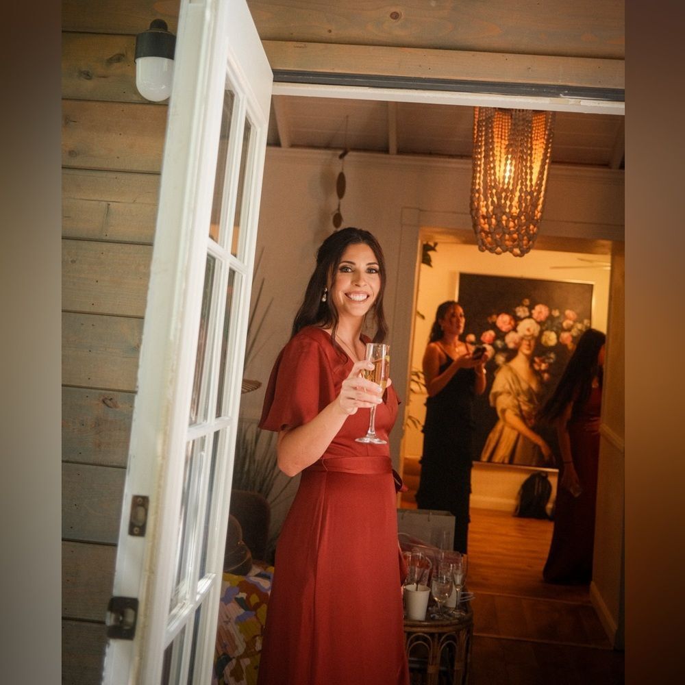 Celebrate Db Studio Hi Low Flutter Sleeve In Cinn… - image 5